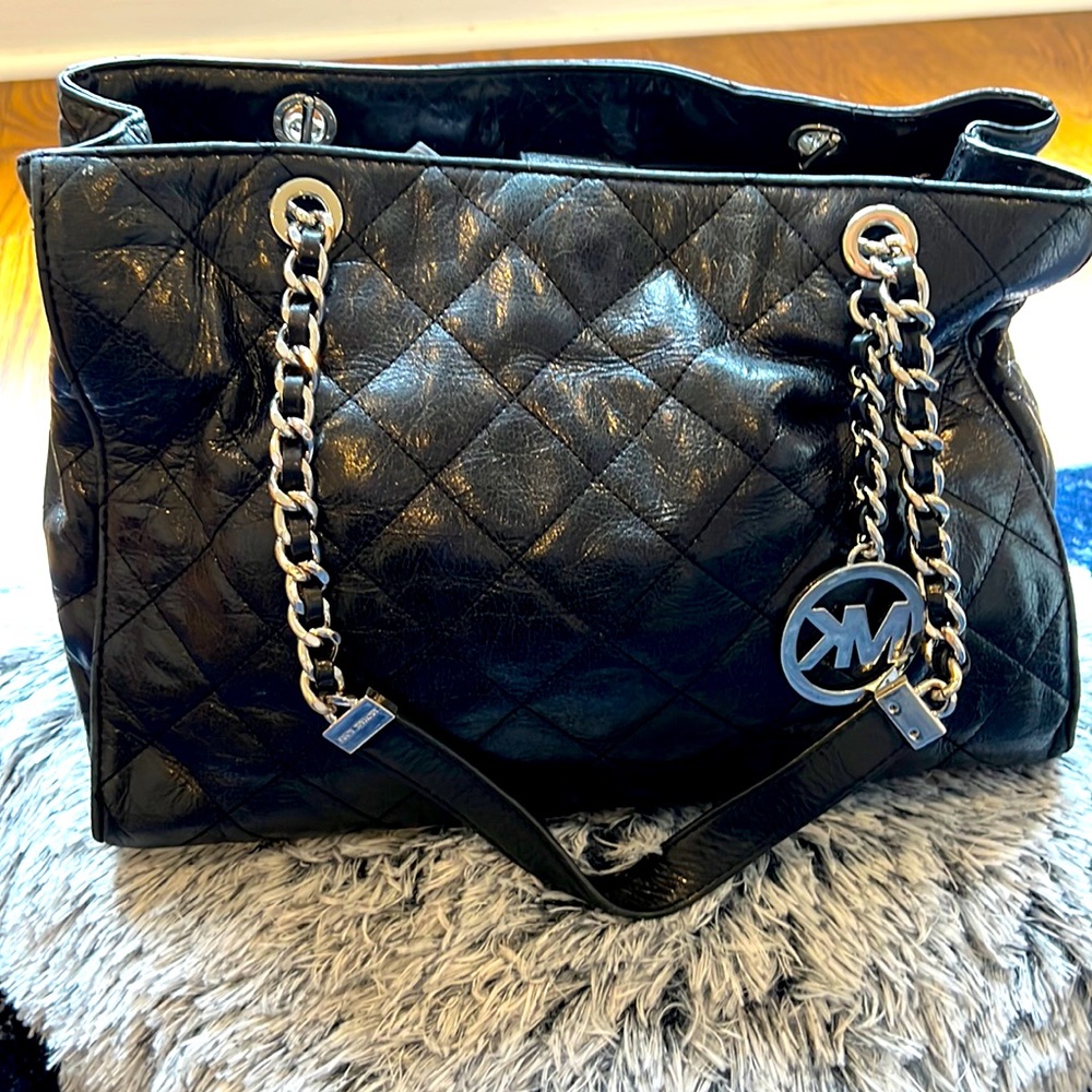Michael Kors, leather handbag